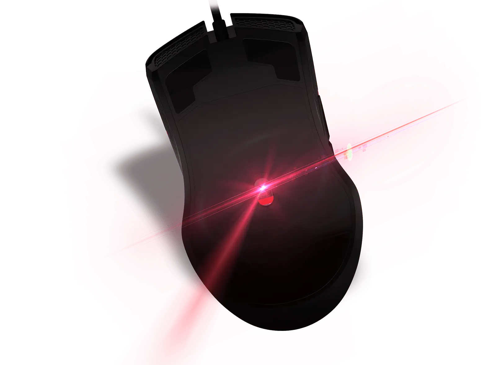 Souris filaire MSI Forge GM300 pour joueur avec capteur optique 7200 DPI et boutons programmables à retrouver sur le site spécialisé FlowUP