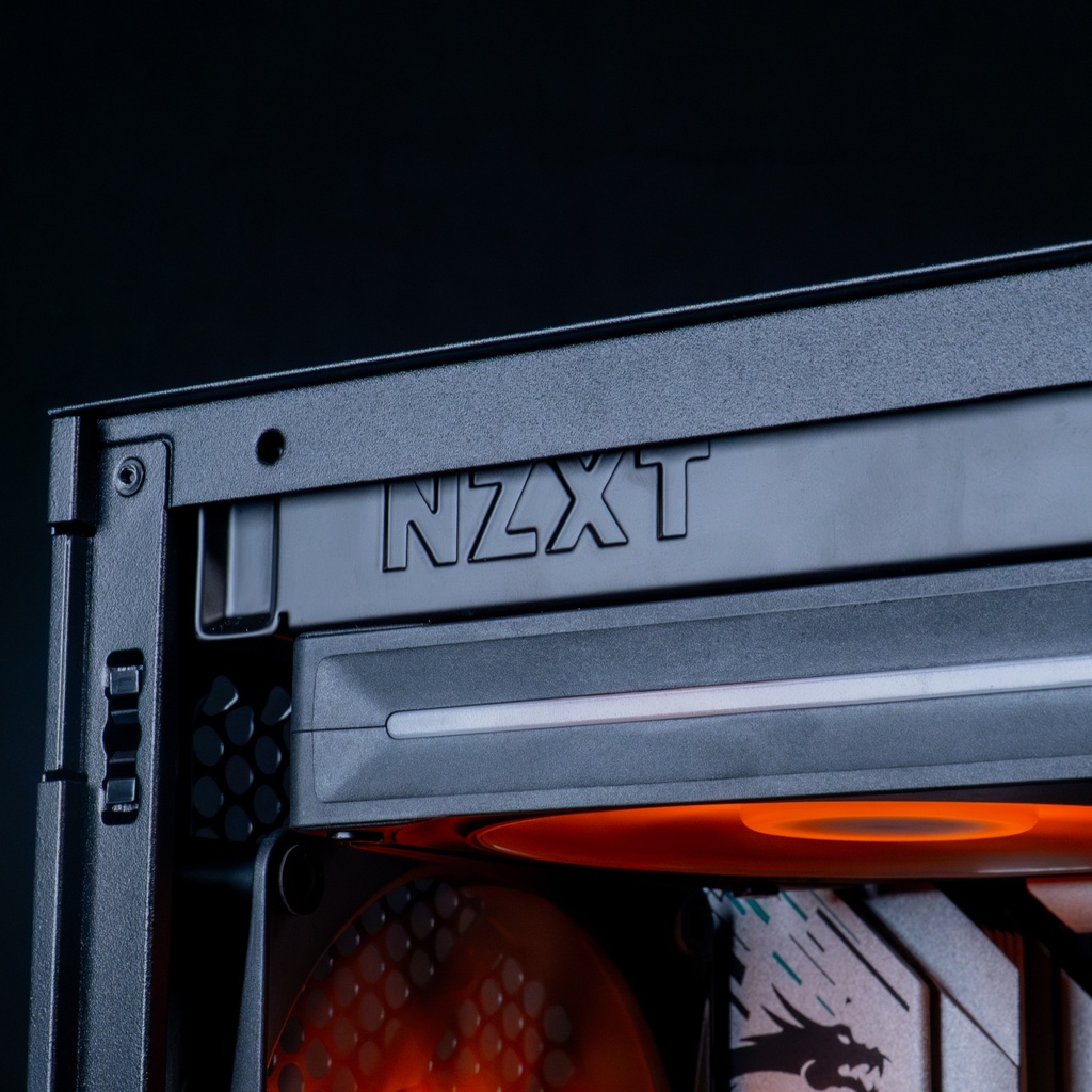 Boîtier NZXT pour configuration PC gaming avec airflow optimisé