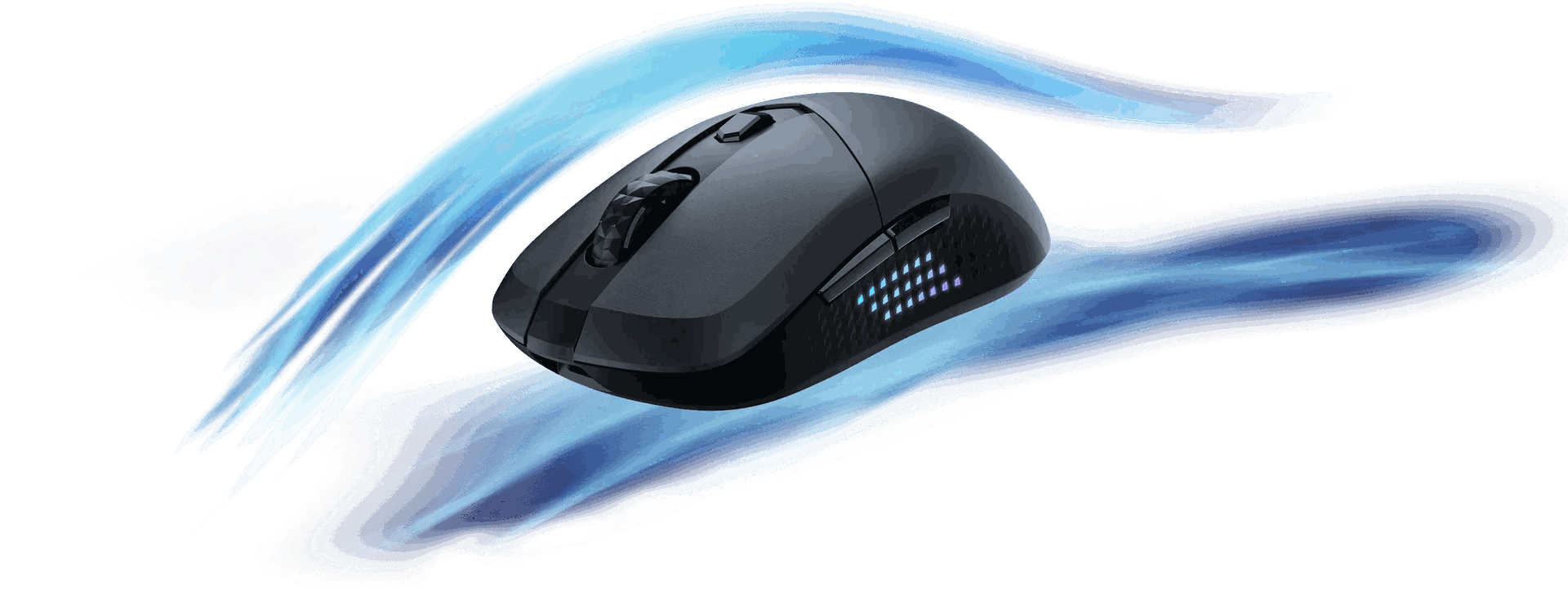 Souris MSI Versa 300 Elite au design symétrique ergonomique pour gauchers et droitiers, idéale pour le gaming chez FlowUP