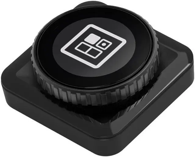 Module de molette encodeuse IPS du Cooler Master MasterHub offrant un contrôle versatile et visuel pour les créateurs chez FlowUP