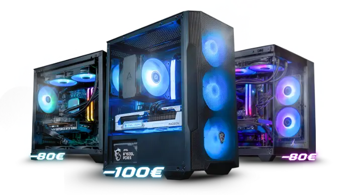 En profiter French Days FlowUP meilleures promotions PC gamer en 2025 Soldes French Days FlowUP PC gamer rapides fiables et abordables Offres limitées French Days FlowUP sur PC gamer avec RTX et RX Réductions French Days PC gaming hautes performances chez FlowUP Bons plans French Days PC gamer FlowUP en réduction exceptionnelle