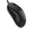 Souris gaming ultra légère Cougar Minos Neo Black avec câble Ultraflex et rétroéclairage RVB pour setup PC gamer sur le site FlowUP