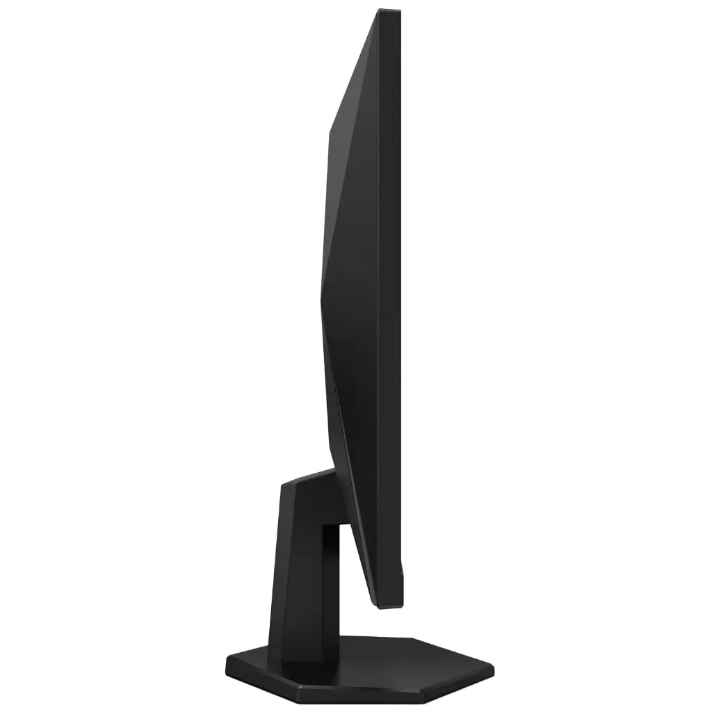 Vue de profil du moniteur PC gamer AOC Q27G42XNE avec dalle Fast VA et design fin pour setup gaming FlowUP