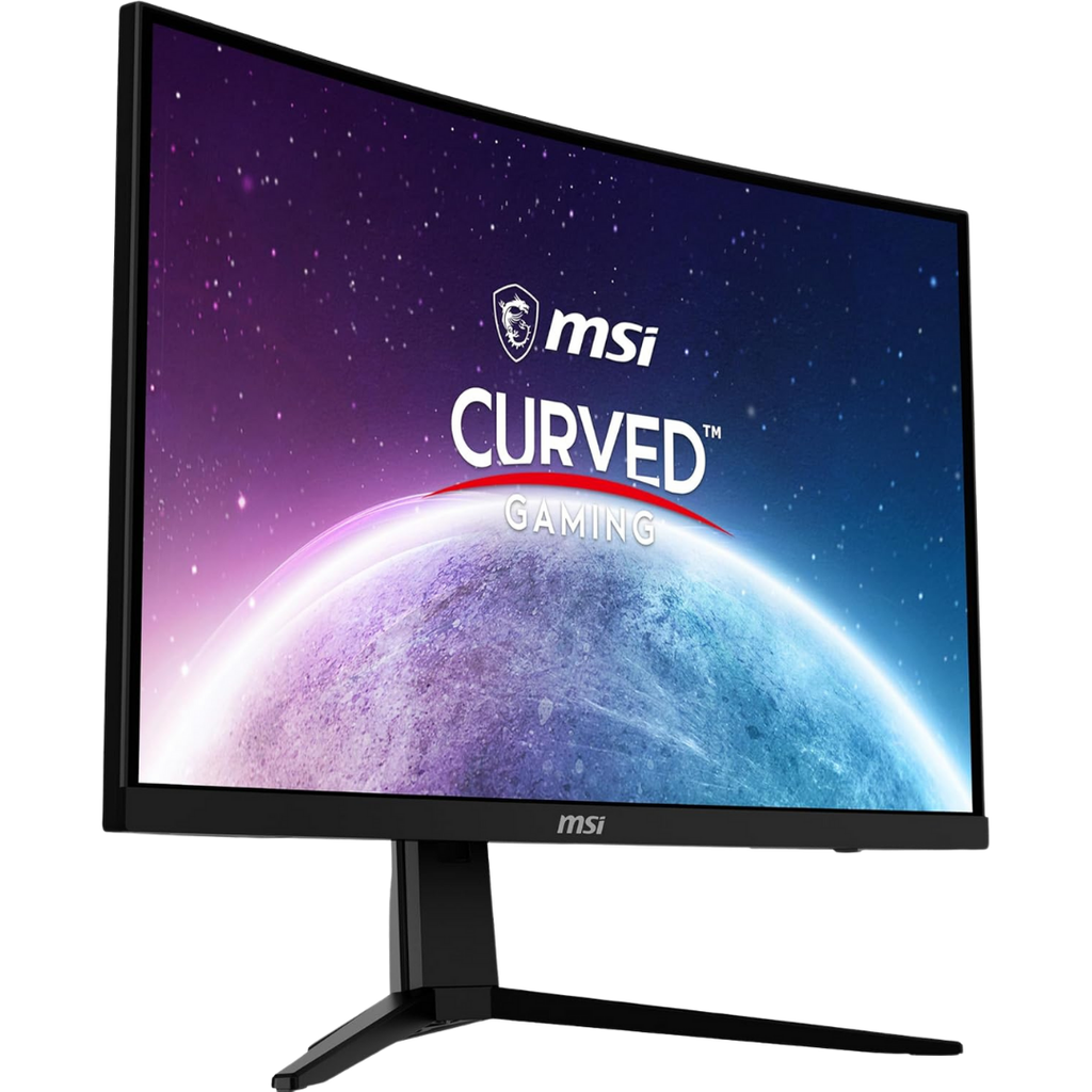 Écran PC gamer incurvé MSI 24 pouces Full HD 180Hz avec dalle VA offrant une immersion totale et une fluidité d'image exceptionnelle